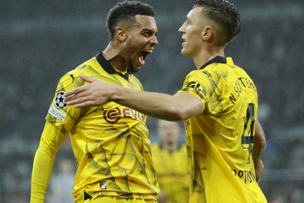 Tabelle: teilnehmer: newcastle united gegen bvb